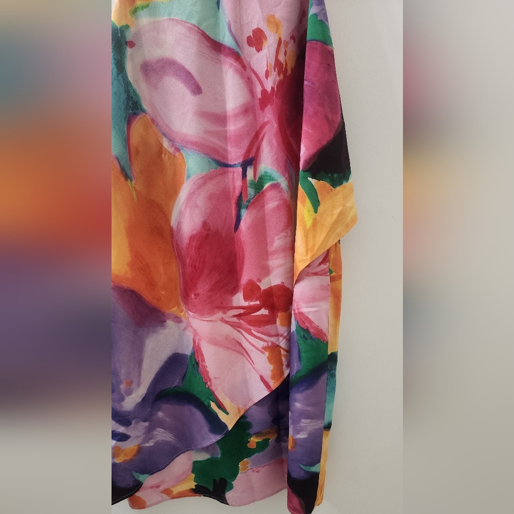 Floral Sleeveless Dress - Picture 2 of 5